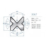 Dener SX 1560 гидравлический листогиб
