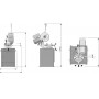 Дисковая циркуляционная пила с пневматическими тисками ILERI V 315 T 